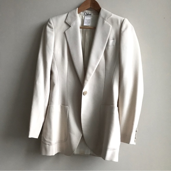 Chloé beige blazer - Picture 1 of 3